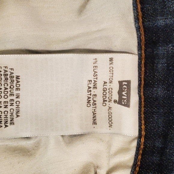 Womens Levi 505 Blue Jean 8L Straight Leg - Picture 5 of 9